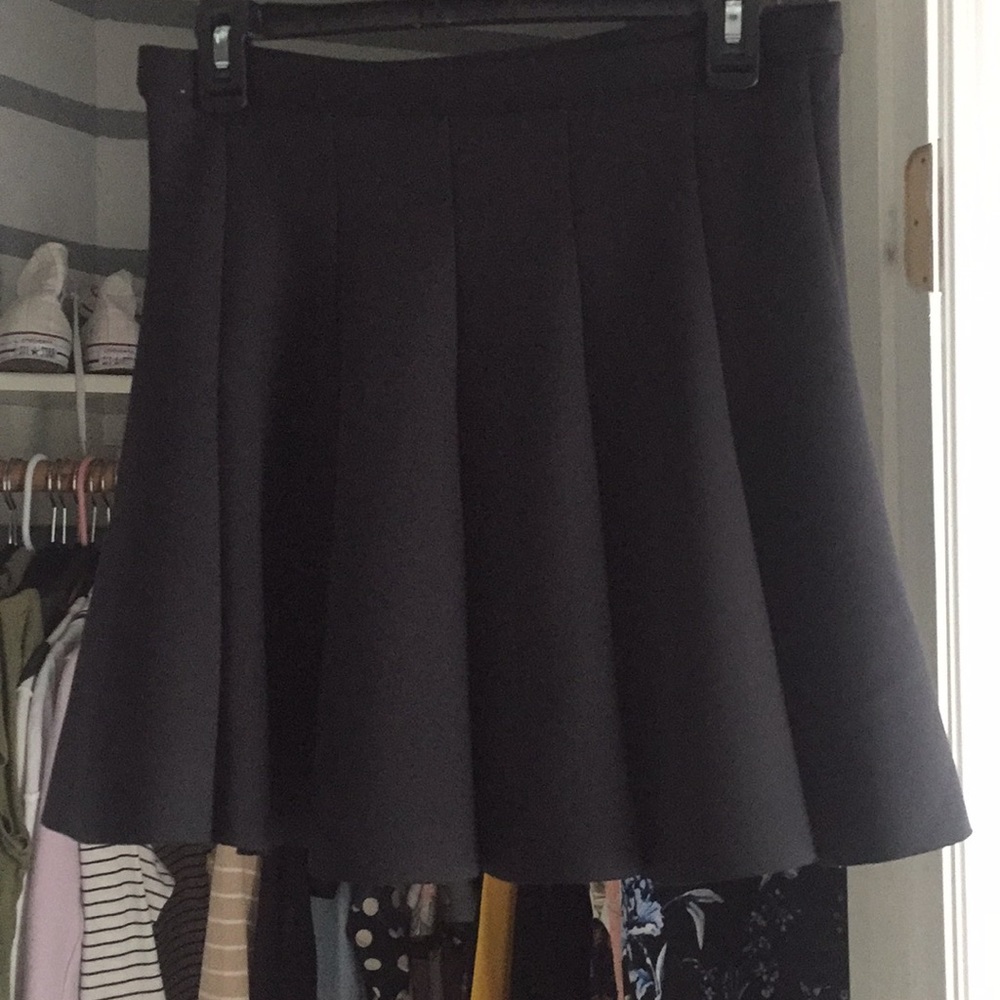 Mini black skirt